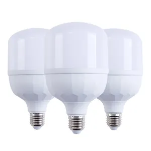 High Quality Indoor Decoration Light e27 b22 Plastic 5w 10w 15w 20w 30w 40w 60w 80w Driver T Shape Bulbs Home T ype Led Bulb