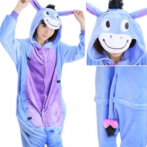 Einteiliger Tier-Pyjama Cosplay Tier-Homewear Schlafanzug Overall-Kostüm für Frauen und Männer - Product Image 2
