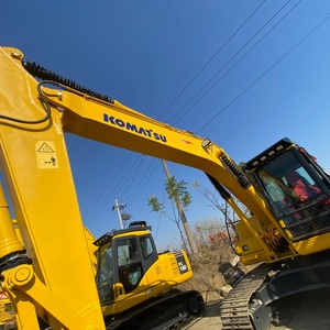 Excavadora de orugas hidráulica usada Komatsu PC160LC-7 de 16 toneladas, original japonesa, de bajo kilometraje, para ingeniería municipal - Product Image 4