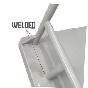 RH-WT02-1    900*600*850mm Gerobak Dorong Baja Berat 500kg Empat Roda  Troli Platform - Product Image 4