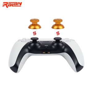 Cubiertas de Metal para Palancas de Control de PS5, Cubiertas de Joystick 3D de Aleación de Aluminio, Botones de Palanca Analógica Coloridos, Cubiertas Protectoras - Product Image 4