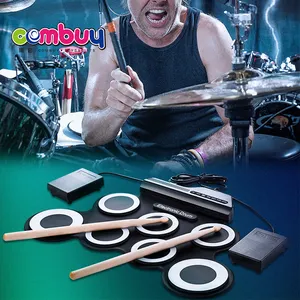 Roll Up Drum Professional Digital Hand Roll Up Electric Silicone Drum
