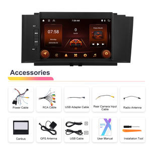 Podofo 7 ''Android Carplay Android Auto Car Stereo 2 + 64G Car Radio BT WIFI GPS EQ FM RDS para <span class=keywords><strong>Citroen</strong></span> C4 2013-2018 Dashboard - Product Image 6