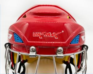 Casco de Hockey EVA de Doble Uso de Alta Calidad, Forro de Algodón con Memoria Rojo, Equipo de Protección, Protección Portátil para la Cabeza de Boxeo, Seguridad Primero - Product Image 6