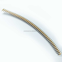 Brosse spirale en fil de laiton pour polissage des métaux, à bon prix