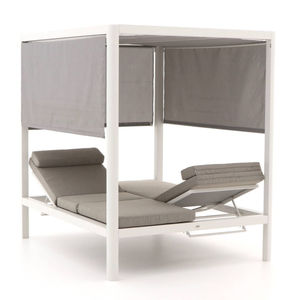 كرسي فاخر للاستلقاء في الحديقة أثاث خارجي لحمام السباحة في الهواء الطلق سرير للاستلقاء تحت أشعة الشمس - Product Image 1