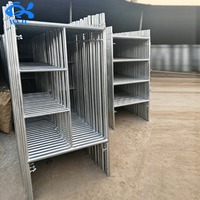 Échafaudage mobile à cadre en H fabriqué en Chine avec roues, fournisseur de plateformes d'échafaudage, échafaudage galvanisé, cadre sur mesure