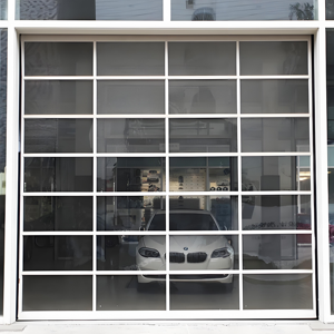 <span class=keywords><strong>Porte</strong></span> <span class=keywords><strong>de</strong></span> <span class=keywords><strong>garage</strong></span> <span class=keywords><strong>sectionnelle</strong></span> en verre automatique <span class=keywords><strong>de</strong></span> haute qualité à protection des doigts <span class=keywords><strong>avec</strong></span> <span class=keywords><strong>porte</strong></span> piétonne - Product Image 2