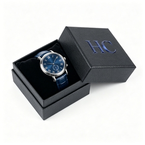 Luxury Custom Logo Watch <b>Box</b> Lid and Base Packaging Rigid Paper Gift <b>Box</b> for Men Women Wristwatch Wholesale Manufacturer - Product Image 5