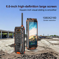 Radio bidirectionnelle 5G anti-explosion, Android 12, DMR POC, smartphone robuste AORO M5, IP68, écran LCD, SOS, clavier QWERTY