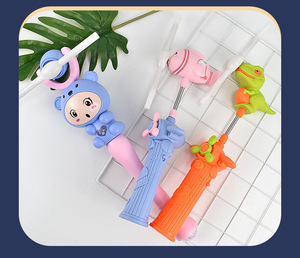 Jouets lumineux musicaux en forme d'animaux de dessin animé, moulin à vent rotatif, lumières clignotantes, jouets lumineux LED arc-en-ciel - Product Image 6