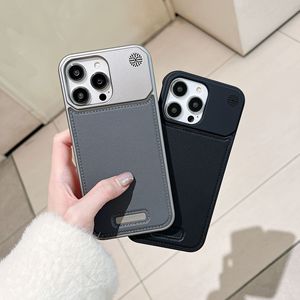 Chất Lượng Cao Cho <span class=keywords><strong>Iphone</strong></span> 16Promax Từ Da Cao Cấp Bảo Vệ Bìa Cho <span class=keywords><strong>Iphone</strong></span> 15Pro 14Pro 13Pro Nửa Gói Điện Thoại Trường Hợp - Product Image 3