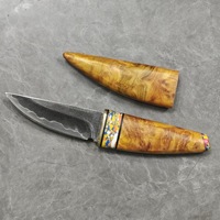 Couteau à lame fixe Bochen, nouveau design, manche en bois de haute qualité, couteau de survie pour le camping en plein air, couteau de chasse, meilleur couteau de collection