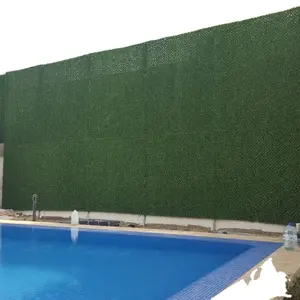מיוצר לוחות גדר דשא ירוק Turkey אשר ניתן להשתמש עבור פרטיות מקורה וחיצוני משתמש במפעל למכור ישירות מן הספק - Product Image 1