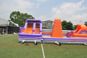 Grand enfants commerciaux jeux de châteaux sautants, <span class=keywords><strong>parcours</strong></span> de <span class=keywords><strong>combattant</strong></span> gonflable adulte pour extérieur - Product Image 4