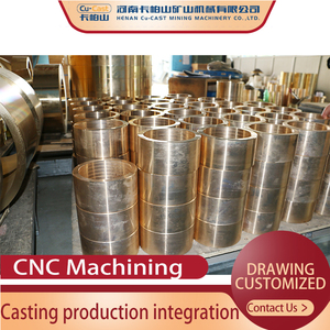 ZCuSn10P1 Bearing Bush for Crusher Improved Operational Efficiency Bronze Casting Hollow <b>Bushing</b> - Product Image 3