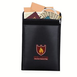 CUSTOM Customized Fireproof & Waterproof PP <b>Document</b> <b>Bag</b> with Personalized Size and Color for Office School or Home Filing - Product Image 1