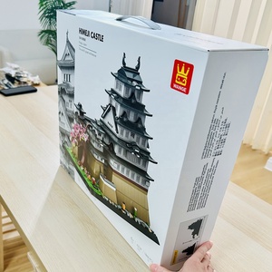 Wange 6238 - Bloques de Construcción del <span class=keywords><strong>Castillo</strong></span> de Himeji, Prefectura de Hyogo, Japón, Juego de Bloques de Construcción para Niños, Juguetes Coleccionables - Product Image 4