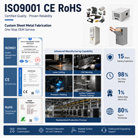 Boîtier extérieur d'incubateur en acier inoxydable de précision, thermolaqué, anticorrosion, pour armoire à température constante