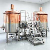 Équipement de brassage de bière 1000L, cuve de fermentation pour brasserie, chauffage électrique, contrôle PLC, cuve sous pression à double enveloppe