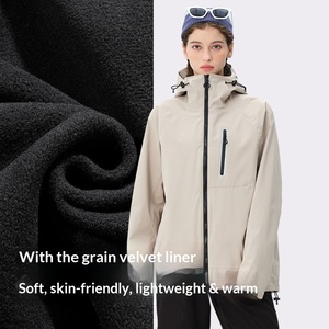 Veste imperméable pour <span class=keywords><strong>homme</strong></span> et femme, <span class=keywords><strong>protection</strong></span> UV, coupe-vent, coutures entièrement scellées, pour les voyages, la montagne, les activités de plein air, avec capuche - Product Image 4