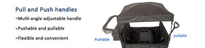 Jxb gấp vườn giỏ hàng bé pram <span class=keywords><strong>Buggy</strong></span> Xe đẩy Wagon với dây an toàn cho trẻ sơ sinh - Product Image 6