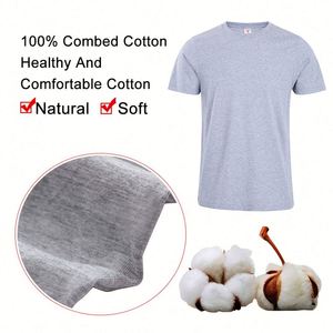 Design High Quality Black T-shirt 100 Cotton Screen Print Blank Printing Service Short Sleeve Without Label Unisex T-shirts - Product Image 5