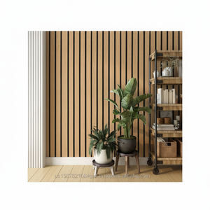 แผ่นผนังอะคูสติก MDF เก็บเสียง3D สำหรับตกแต่งภายใน - Product Image 1