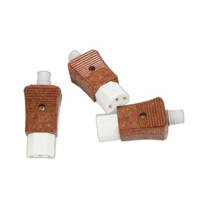ขั้วต่อสายไฟเซรามิก 1 ช่อง หัวแม่เหล็ก ตัวเรือนเบกาไลท์ - Product Image 1