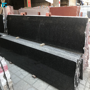 Dalles de sol en granit noir Galaxy sur mesure, <span class=keywords><strong>pas</strong></span> <span class=keywords><strong>cher</strong></span>, pour comptoirs de cuisine en granit et marbre - Product Image 2