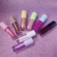 Gloss à lèvres hydratant transparent fruité effet brillant, enrichi à la noix de coco, naturel, végétalien, sans produits chimiques, résistant à l'eau, marque privée