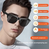 Moda Unisex BT Gafas de sol inteligentes Llamadas inalámbricas Auriculares Cancelación de ruido para conducir Ciclismo al aire libre
