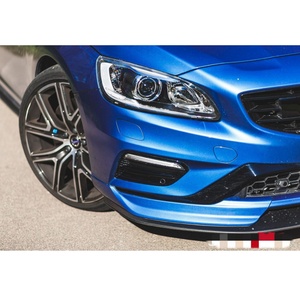 Separatore paraurti anteriore auto di alta qualità adatto per <span class=keywords><strong>Volvo</strong></span> <span class=keywords><strong>V60</strong></span> S60 OEM stile dry in fibra di carbonio labbro anteriore - Product Image 6