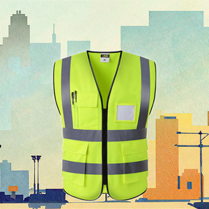 Muestra Gratuita, Respuesta en 1 Minuto, Venta Anual de 8 Millones de Unidades, 26 Años de Experiencia en Fábrica, Equipo de Calidad, CE ANSI EN 20471 CLASE 2, Seguridad Reflectante - Product Image 3