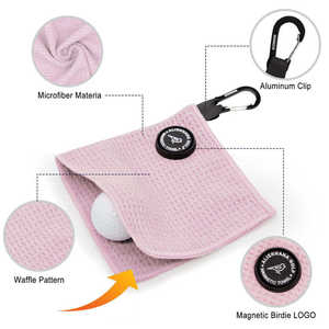 Mass Production Microfiber Waffle Golf <b>Towel</b> High Efficiency Manufacturing Factory Direct for Large Bulk Orders - Product Image 6