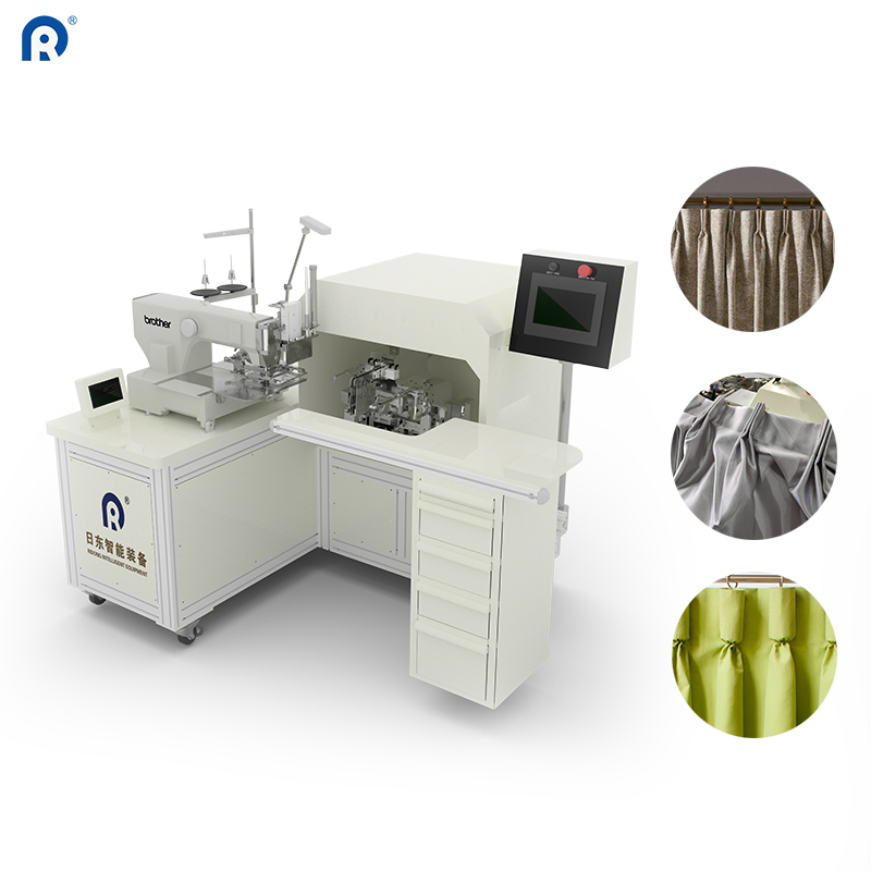 Лидер продаж 2022, полностью автоматическая швейная машина для плетения штор для тканевых занавесок