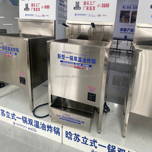 <span class=keywords><strong>Friteuse</strong></span> <span class=keywords><strong>électrique</strong></span> verticale de 25 litres avec thermostat précis, idéale pour les camions de restauration rapide et les grandes commerces de snacks - Product Image 4