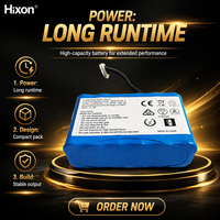 Paquete de Baterías de Litio de Estado Sólido Hixon J747/LR1865SK-3S4P 10.8V 10400mAh 112.32Wh Repuesto para Amplificador de Guitarra