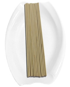 Barbecue en bambou piques à brochettes torréfaction tige/brochettes barbecue skewres - Product Image 5