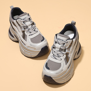 Women's Chunky Soled Sneakers Spring 2026 New Arrivals Versatile Casual Sneakers for Women - Product Image 6