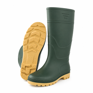 <span class=keywords><strong>Botas</strong></span> de Lluvia de PVC Ligeras, <span class=keywords><strong>Antideslizantes</strong></span> e Impermeables para Hombre, para Trabajo Agrícola y Seguridad, Suministro Directo de Fábrica al Por Mayor - Product Image 2