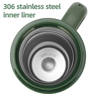Taza Térmica para Auto de 40oz, Acero Inoxidable 304, Gran Capacidad, Portátil, con Pajita, para Viajes - Product Image 4