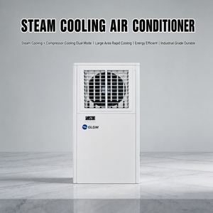 Ventilateur de sol industriel à refroidissement par évaporation, à moteur sans balais, à refroidissement rapide par eau et à grand débit d'air - Product Image 6