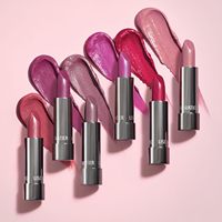 Rouge à lèvres Lise Watier Rouge Gourmand, taille standard - Réduit les ridules et les rides, emballage en tube, fabriqué au Canada