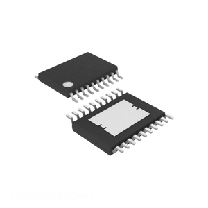 MAX5097BAUP+T CI régulateur de tension abaisseur réglable 1,24 V 20TSSOP (0,173 po, 4,40 mm de largeur) avec borne exposée pour gestion de l'alimentation (PMIC) - Product Image 1