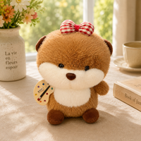 Peluche douce personnalisée, petite poupée en peluche, porte-clés, poupées en peluche coréennes