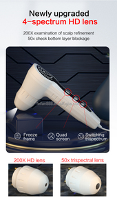 Analisador de Cabelo e Detector de Couro Cabeludo OEM&ODM Profissional / Máquina de Análise de Pele e Cabelo do Couro Cabeludo - Product Image 5