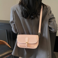 Sacs à main tendance pour femmes, sacs à bandoulière de luxe en cuir PU de créateur, petits sacs carrés avec fermoir à boucle, vente en gros