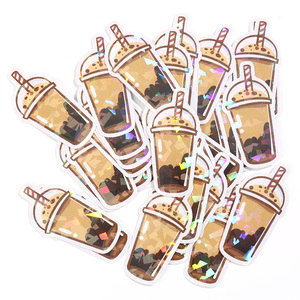 AUCUNE QUANTITÉ MINIMALE DE COMMANDE VOGRACE personnalisé pas cher dessin animé anime autocollants découpés avec des matrices, imprimé adhésif imperméables PVC autocollant avec n'importe quelle forme - Product Image 2