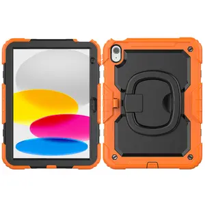 Shockproof with Kickstand Belt Clip Holster 3 IN 1 Phone Case Cover for ipad pro 2024 13 11
